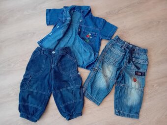 DĚTSKÉ KAPSÁČOVÉ KALHOTY - vel.80/86 / zn.H&M - 4