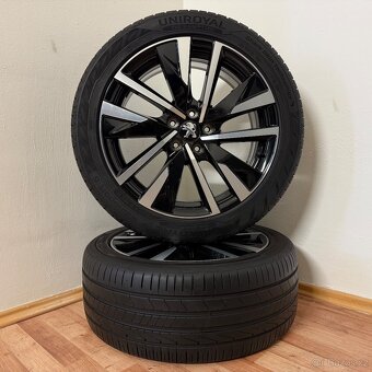 PEUGEOT 508 SW 5x108 R18 ET44+LETNÍ 235/45R18 6mm - 4