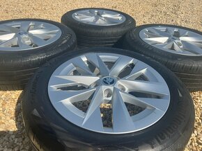Originální letní sada Škoda 205/55R17, Continental 4,5mm - 4