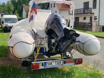 RIB 5,5m ALSON (nové tuby) + SUZUKI 90 EFI a vlek - 4