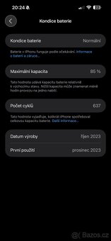 iPhone 15 Pro Max 256GB černý titan - 4