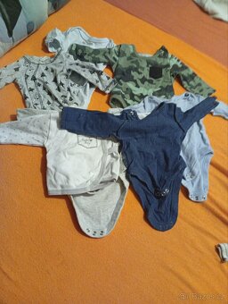 Dětské oblečení od narození az po 68, - 4