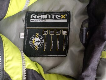 Chlapecká podzimní bunda, větrovka Raintex vel.140/146 - 4