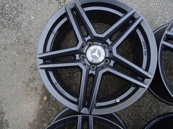 Alu disky černé Mercedes GLC, 18", 5x112, ET 38, šířka 8J - 4