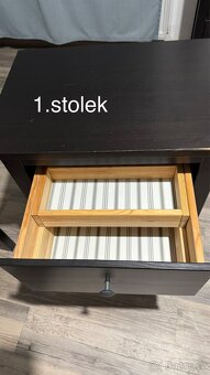 Noční stolky IKEA HEMNES – 2 ks - 4