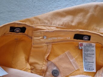 Letní elast.dívčí skinny kalhoty vel.170 - 4