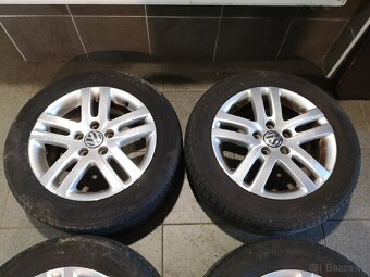 Vw Golf, Caddy alu + letní 205/55/16. - 4