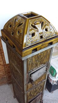 Starožitná krbová kamna - 4