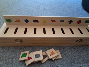 Nová didaktická dřevěná vkládačka - 4
