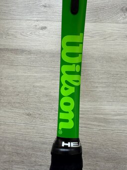 PRODÁNO Raketa Wilson Blade Feel 26” s novou omotávkou - 4