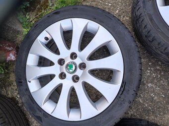 Alu kola Škoda 5x112r17. 3T0 601 025B - 4