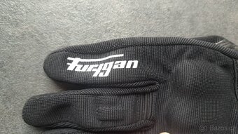Rukavaci FURYGAN JET D3O black/white jako nové - 4
