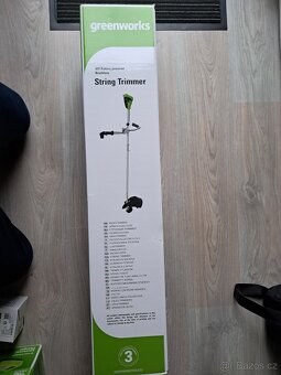AKU KŘOVINOŘEZ GREENWORKS GD40BCB2 40V - 4