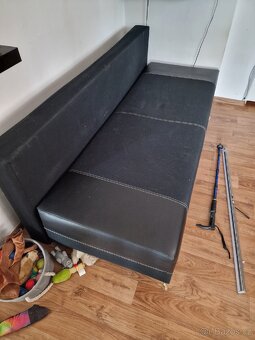 2 lůžkový rozkládací gauč,úložný prostor - 4