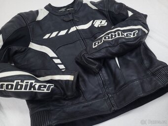 Probiker PRX-11 kožená dvojdielna moto kombinéza 2XL 56 - 4
