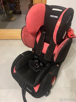 Autosedačka Recaro Young Sport (9-36 kg) - červená barva - 4