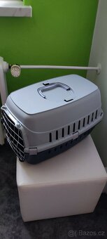 Přepravka Dog Fantasy Carrier 51cm modrá - 4