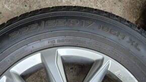 prodám 4x kola Mazda CX-5 zimní 225/65 17 - 4