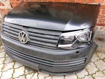 VW T6 - předek- kapota , světla, nárazník, blatník - 4