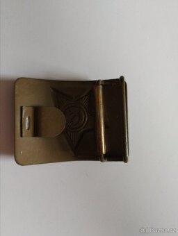 ❗ SSSR PŘEZKA HNĚDÁ, ORIGINÁL, NOVÉ❗ - 4