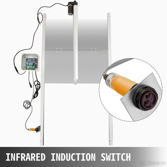 Automatická dvířka do kurníku - set s ovladači, senzory - 4