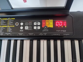 Klávesy Yamaha PSR-F52 + stojan zdarma - 4