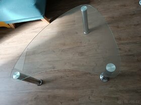 Skleněný konferenční stolek - 4