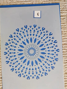 Malování na textil- ŠABLONY 1 - 4