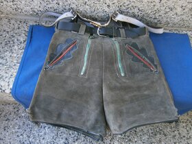 Kožené kalhoty- sleva - 4