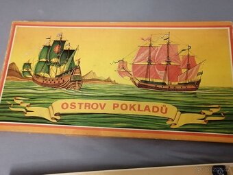 retro hra OSTROV POKLADŮ - kompletní - tofa - 4