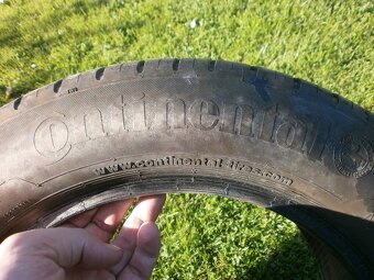 4xLetní gumy 2x HANKOOK 2xCONTINENTAL 185/60 R14 4x 6,8MM - 4
