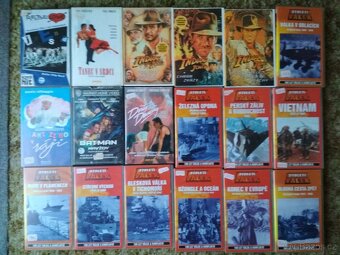 Originální VHS kazety - filmy, pohádky, dokumenty - 4