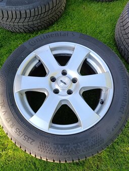 Prodám sadu ALU kol R17 se zimními pneu Continental - 4