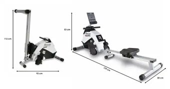 Veslovací trenažér BH FITNESS Aquo Dual - 4