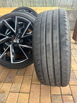 Alu kola Vega 19 Karoq včetně pneu continental 225/40/ZR19 - 4