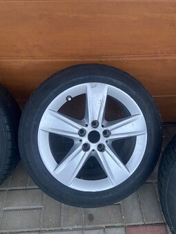 Alu kola BMW r17, 5x112, zimní pneu - 4