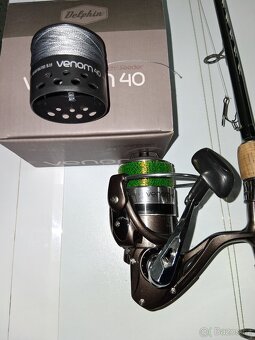 Přívlačový prut Topic Spin + naviják Delphin - 4