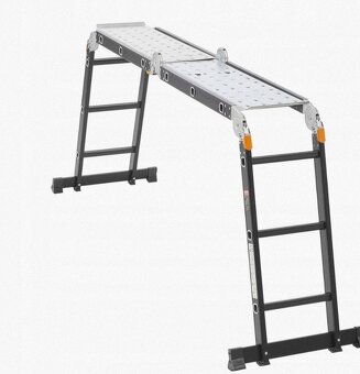 Univerzalni kloubovy rebrik s podlazkou 4v 1 - 4