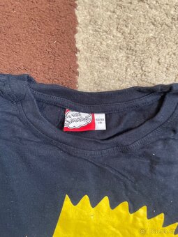 Tmavě modré The Simpsons tričko 158/164 - 4