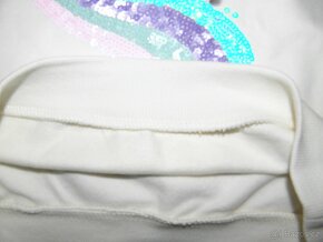 Nová mikina s Elsou a Annou zn. H&M vel.110/116 - 4