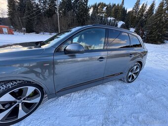 Audi Q7 S/S line,  black edition, 8 TT, 7 míst - 4