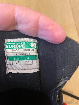 Boty na běžky- dětské č. 34 - 4