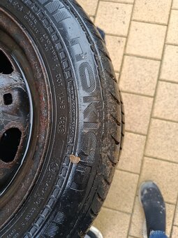 Letní pneu a disky Nokian r14 - 4