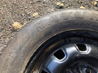 593. disk rozteč 4x100 mm + pneu 195/65 r14 - 4