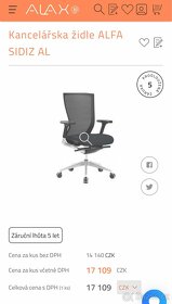 kancelářská židle Sidiz Alfa - více ks - 4