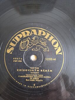 stará deska Dragouňátko, Zdíkovským bábám - 4