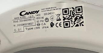 Pračka se sušičkou Candy-hučí ložisko - 4