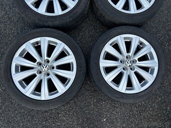 Original letní kola VW Mistral 5x100 7J ET46 215/45 R16 - 4