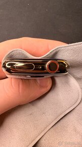 Apple Watch series 7 45mm zlaté cellular - 4