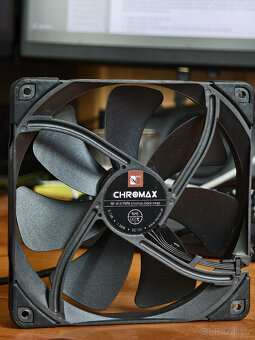 Noctua NF-A14 Chromax Black Swap | ORIG. BALENÍ ✅ - 4